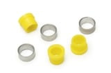 TEFZEL FERRULES/SS RINGS 1/8 IN 10/CX