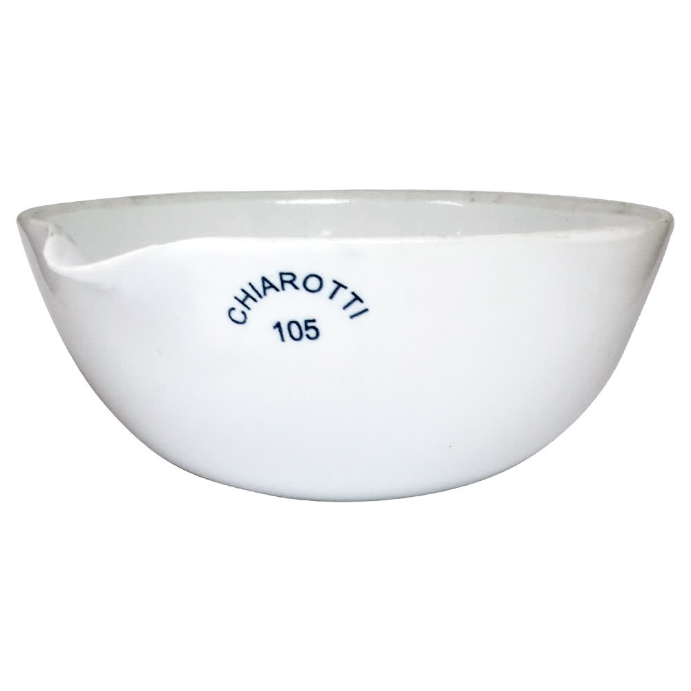 Cápsula de Evaporação em Porcelana Fundo 100% Redondo 170mL