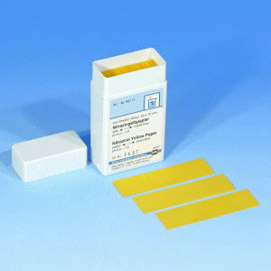 PAPEL AMARELO NITRACINA C/200 TIRAS 20 X 70 MM