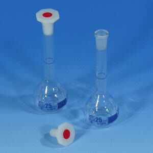 BALAO VOLUMETRICO CAP.25ML R/P NS 10/19 P/PREP.ANAL.C/2PC