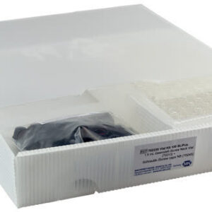 KIT VIAL DE VIDRO ROSCA N8: 70213 + 702067 C/100PC