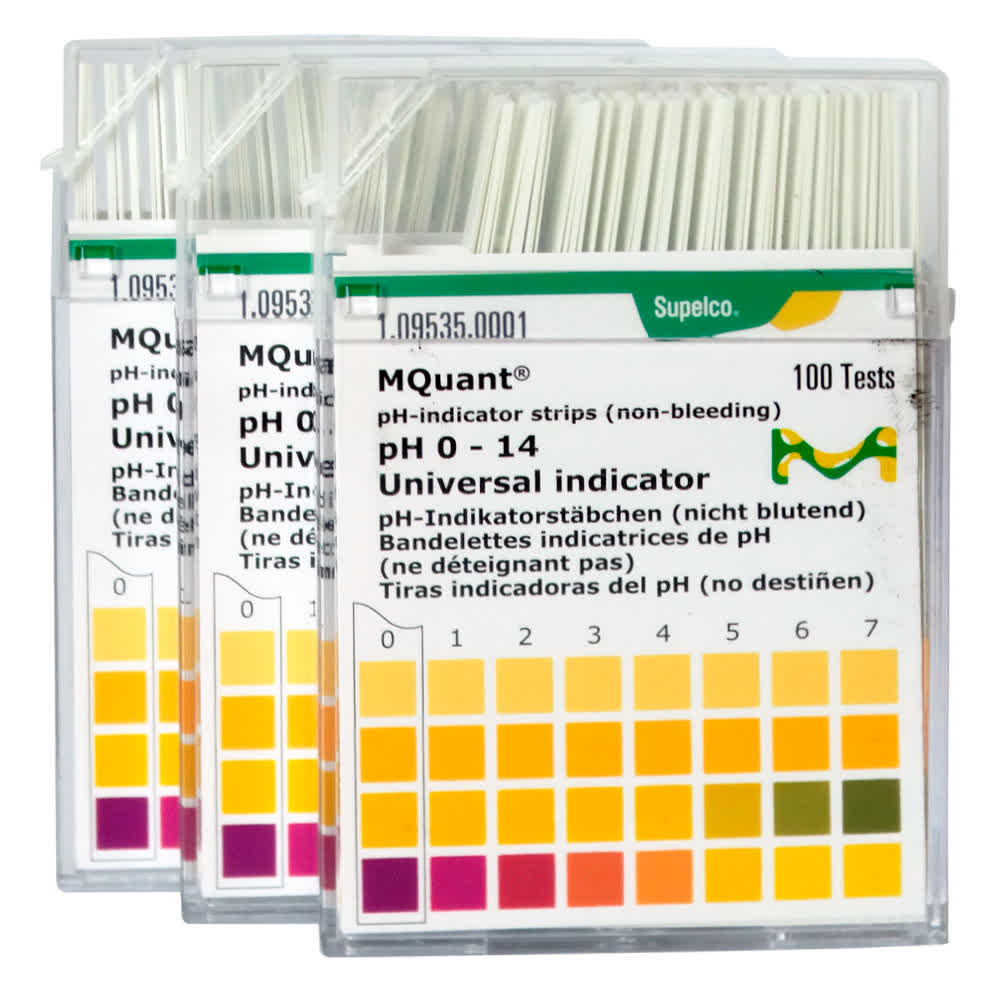 Compre 3 Caixas Papel indicador de pH (0-14) Merck
