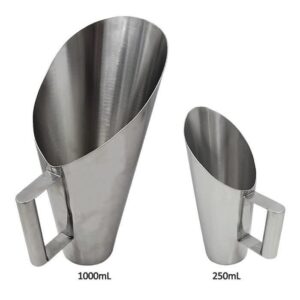 Concha em Aço Inox 304 Polido Tipo Cereais 250mL