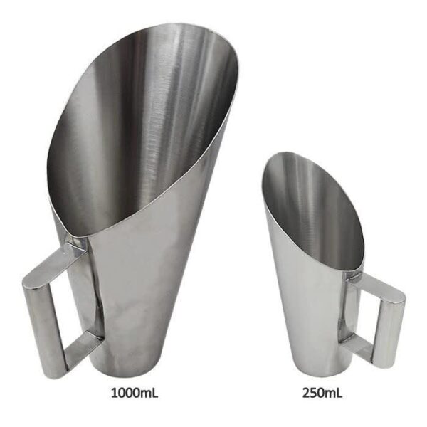 Concha em Aço Inox 304 Polido Tipo Cereais 250mL