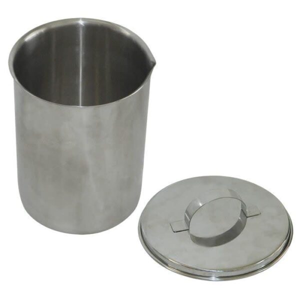 Copo em Aço Inox Com Bico e Tampa 2 Litros