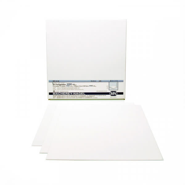 PLACA DE VIDRO DURASIL-25 SIL.GEL 60 UV254 5X10 0,25MM C/200