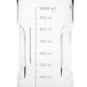 SOLVENT BOTTLE CLEAR 1000ML WITH CAP