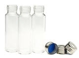 KIT VIAL ROSCA 20ML HEADSPACE SEPTO SIL/PTFE C/100PC