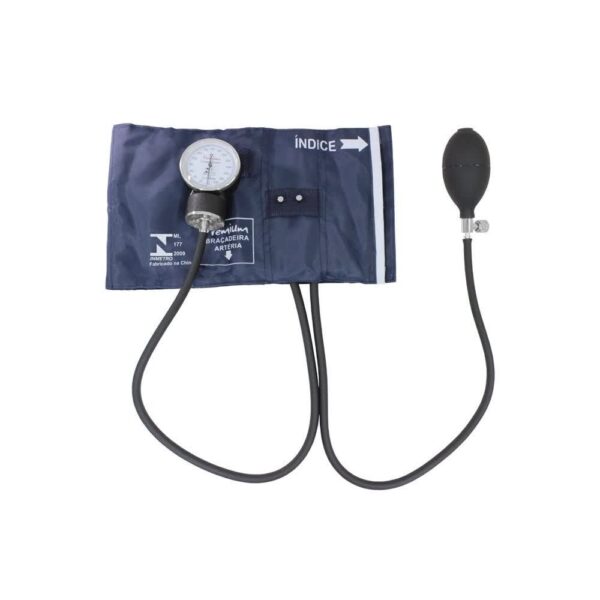 APARELHO DE PRESSÃO FECHO METAL NYLON ADULTO - PREMIUM