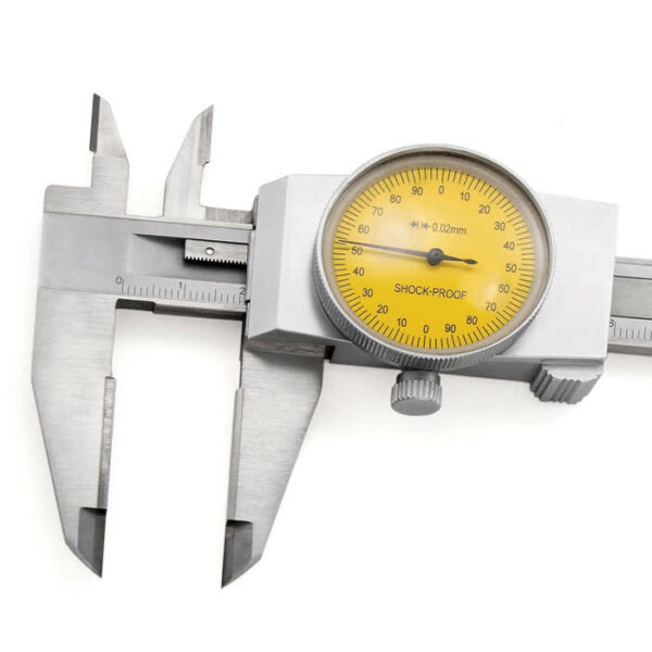PAQUIMETROS COM RELOGIO (METAL DURO) 100.040 150x0,02mm - Imagem 2
