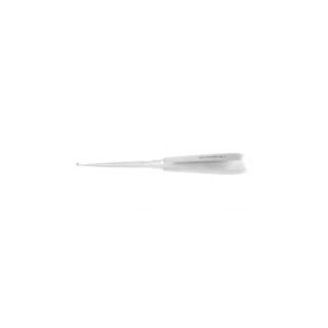 CURETA BRUNS N.º 000 P/ CIRURGIA ÓSSEA 17 cm ABC INSTRUMENTOS CIRÚRGICOS