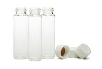 KIT VIAL INCOLOR 12ML TAMPA SOLIDA SEPTO PTFE/SIL CX 100UN