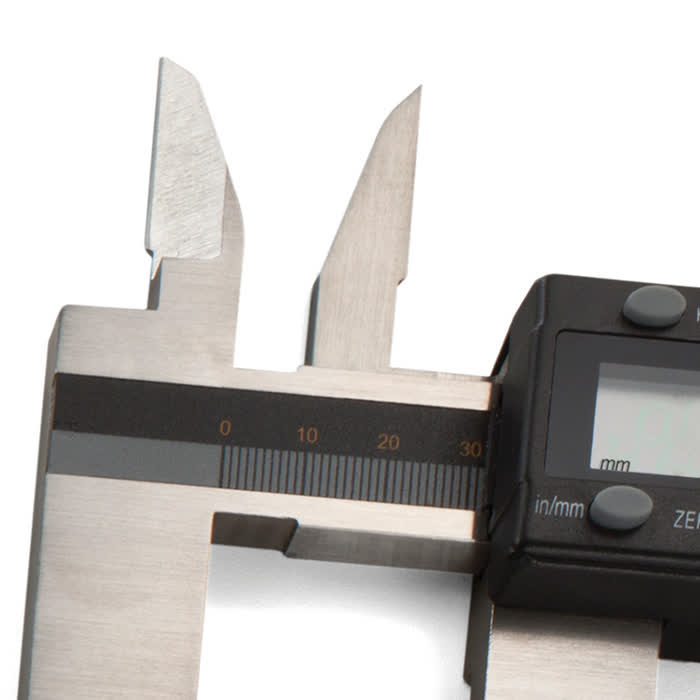 PAQUIMETROS DIGITAIS (SERVICOS PESADOS ORELHA PARA INTERNO) 100.189A 500mm/20"(100mm) - Imagem 3