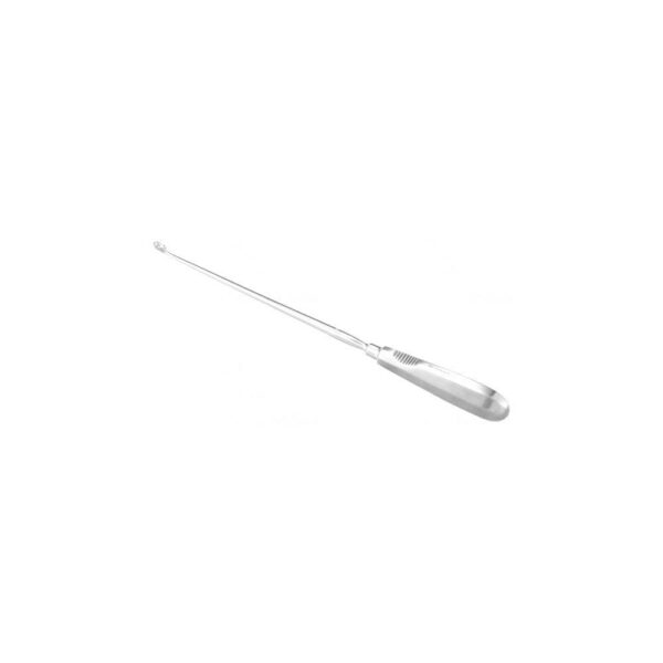 CURETA SCHROEDER N.º 1 GINECOLOGICA 30 cm CORTANTE