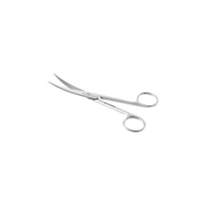 TESOURA CIRÚRGICA CURVA F/F USO GERAL ABC INSTRUMENTOS CIRÚRGICOS