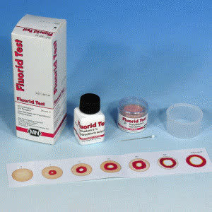 TESTE SEMI-QUANTITATIVO FLUOR 0-100MG/L C/30 TIRAS + REAG.