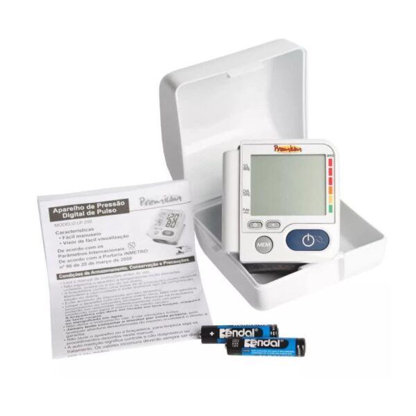APARELHO DE PRESSÃO PREMIUM DIGITAL DE PULSO LP200 G-TECH ACCUMED - Imagem 2
