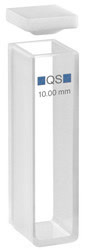 CUBETA DE QUARTZO 10MM P/ ESPECTROFOTOMETROS - Imagem 2