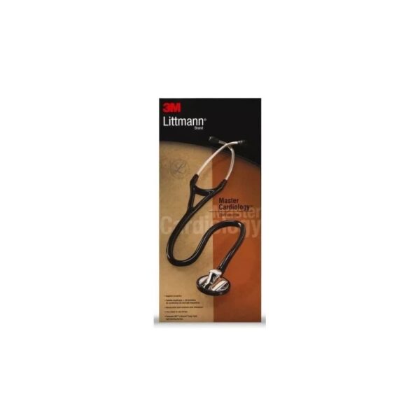 Estetoscópio Master Cardiology Preto Bronze 2175 Littmann 3M - Imagem 5