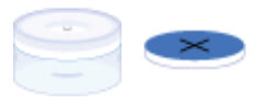 TAMPA SNAP RING N11 TRANSP.C/AB.SEP.SIL/PTFE CROSS-SLIT 100