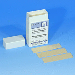 TESTE QUALITATIVO ANTIMONIO 5MG/L C/200 TIRAS