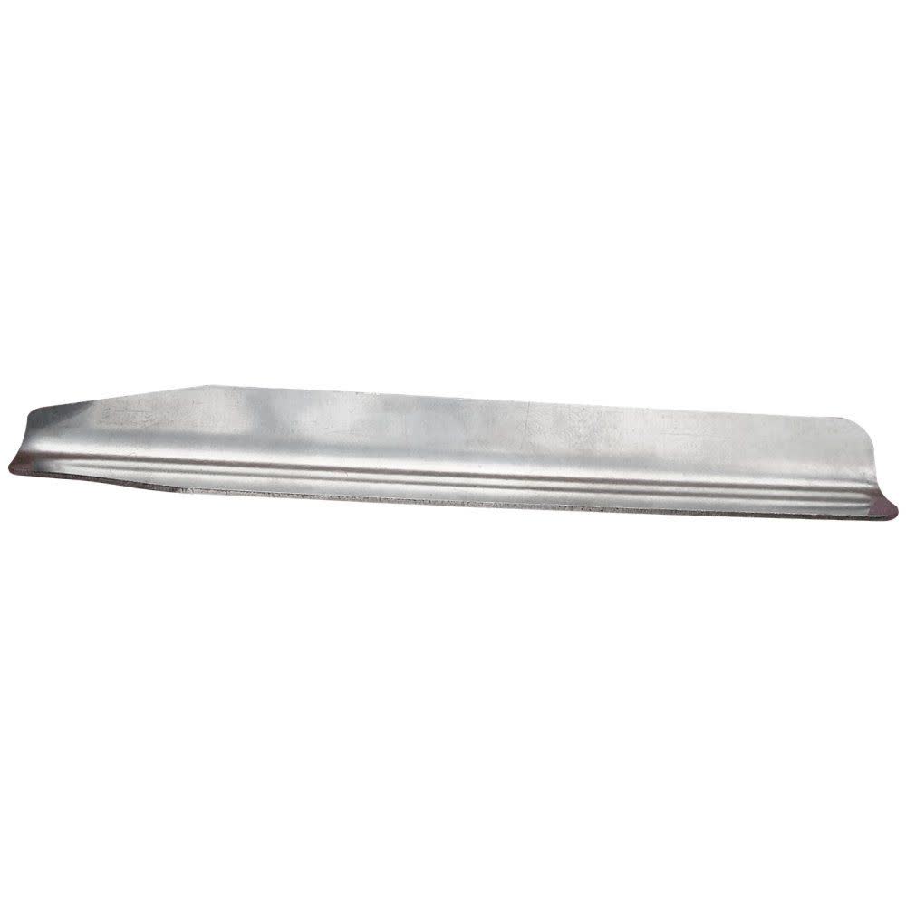 Espátula em Aço Inox Tipo Canaleta 18 cm