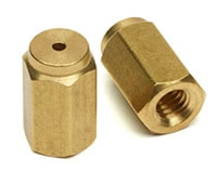 COLUMN NUT BRASS 2PK TMO