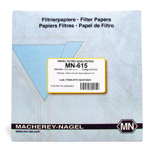 PAPEL FILTRO QUALITATIVO MN 616 G 70MM C/100FL