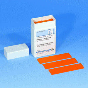 TESTE QUALITATIVO POTASSIO 250MG/L C/200 TIRAS
