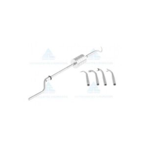 SACA PROTESE COM 5 PONTAS 19 cm - ABC