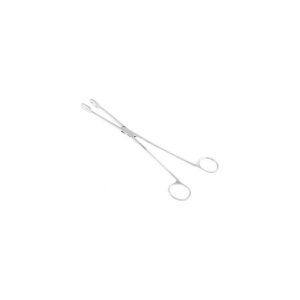 PINÇA WINTER 27 cm RETA Nº 2 PARA ABORTO E PLACENTA ABC INSTRUMENTOS CIRÚRGICOS