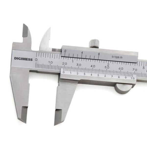 PAQUIMETROS UNIVERSAIS (GRADUACAO 0,02MM/1/128") 100.025-TIN 150mm/6" - Imagem 2