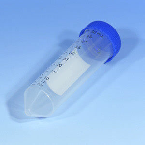 TUBO CENTRIFUGA EM PP CAP.50 C/TAMPA ROSCA C/50 PECAS