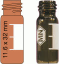 VIAL C/R N10 AMBAR GRADUADO 11,6X32MM 1,5ML C/100PC