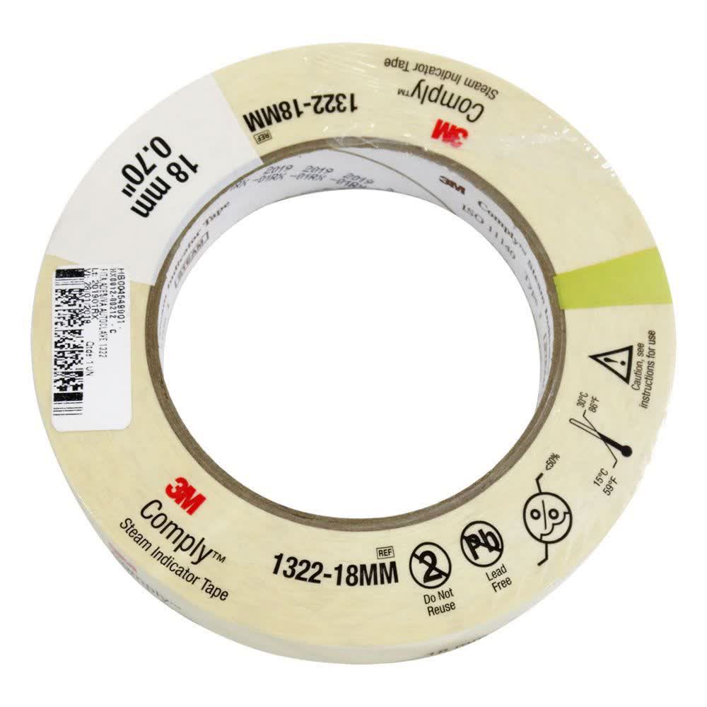 Fita para Autoclave 1,8 cm x 55 metros