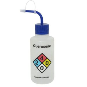 Pisseta em Polietileno 500mL para Querosene Com Classificação de Risco