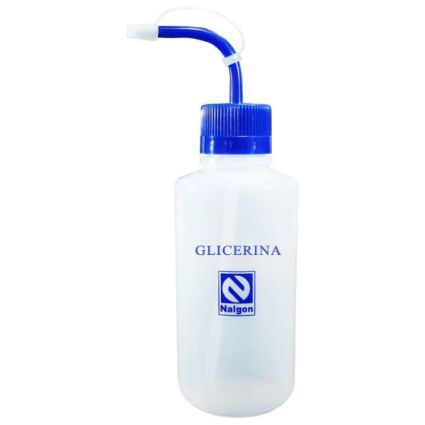 Pisseta em Polietileno Para Glicerina 500mL