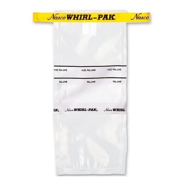 Saco para Amostragem Nasco com Tarja de Identificação 532mL Ref. B01065WA