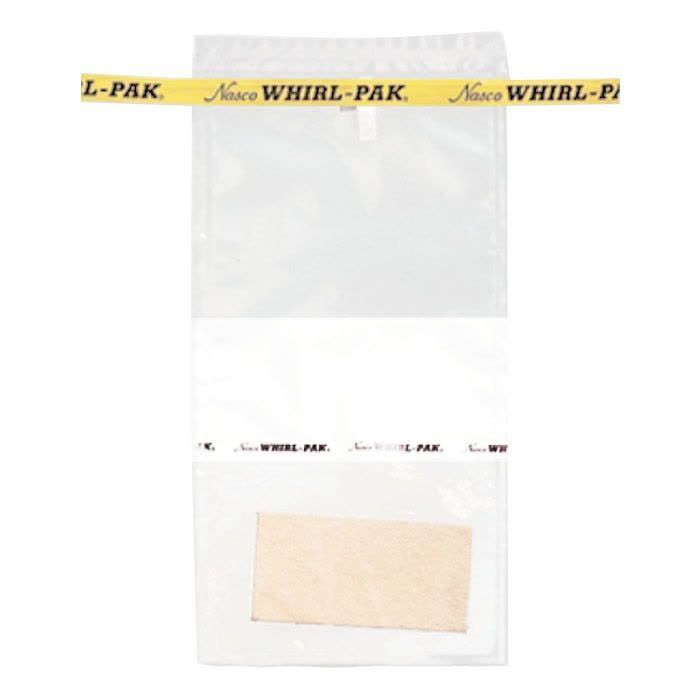 Saco para Amostragem Nasco com Tarja de Identificação e Esponja Ref. B01245WA