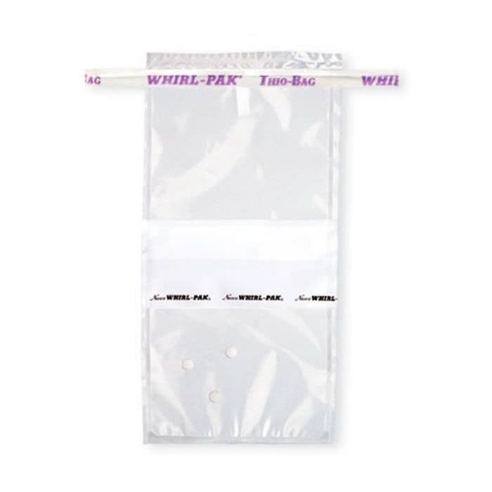 Saco para Amostragem Nasco com Tarja de Identificação e Tiossulfato de Sódio 300mL Ref. B01254WA