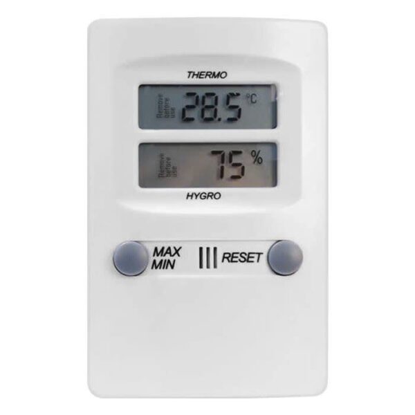 Termohigrômetro Digital -10+60ºC sem Cabo Ref. 7429.02.0.00