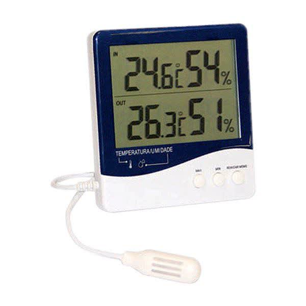 Termohigrometro Digital Temperatura e Umidade Interna/Externa Ref. 7664.01.0.00
